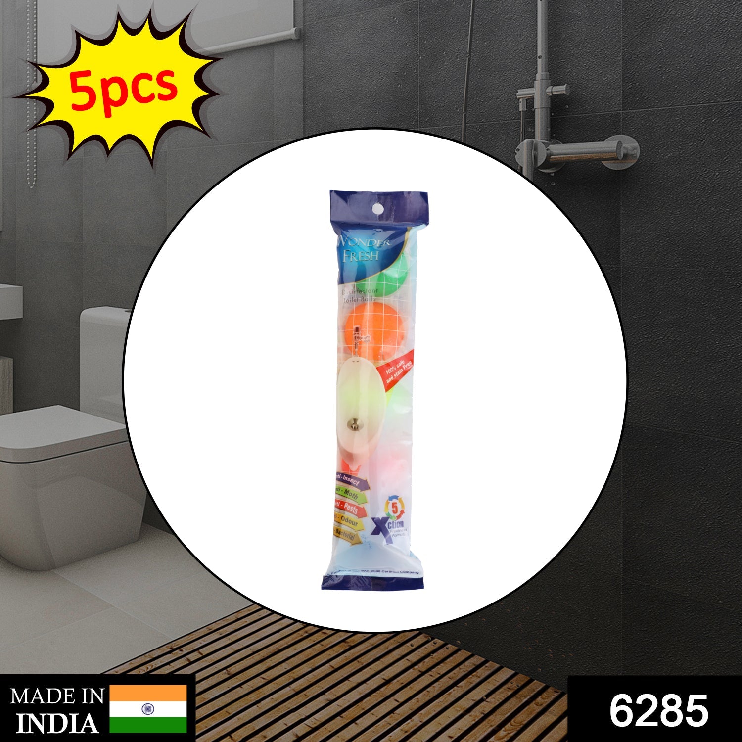 6285 Urinal Balls | Sani Balls | Bathroom Freshener Fragrance Blocks, Air Freshener for Bathroom, Toilet, Shoe Rack, etc. Long-Lasting Fragrance DeoDap 6285 Urinal Balls | Sani Balls | Bathroom Freshener Fragrance Blocks, Air Freshener for Bathroom, Toilet, Shoe Rack, etc. Long-Lasting Fragrance DeoDap